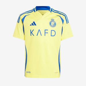 adidas Al Nassr FC 24/25 Kids Home Shirt with Ronaldo 7