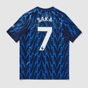 adidas Arsenal 25/26 Kids Away Shirt with Saka 7