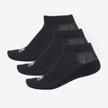 adidas 3 Stripe Performance No Show Socks 3 Pack