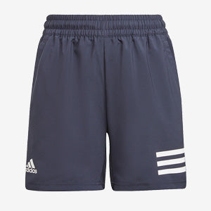 adidas Boys Club 3 Stripe Short