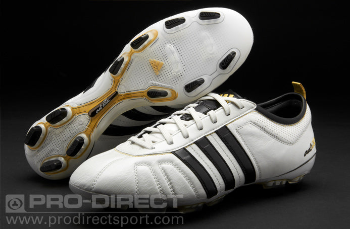 adidas adiPure IV TRX FG Football Boots - White/Gold - White-Black
