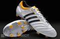adidas adiPure 11Pro SL TRX FG Boots - White/Black/Gold - Running White-Black