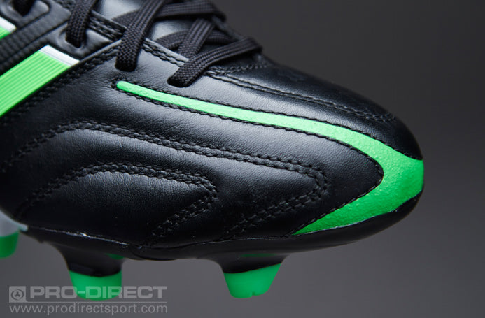 adidas adipure 11Pro TRX FG Boots - Black/Green/White - Black-Green Zest