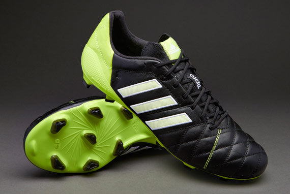 adidas 11Pro SL TRX FG - Black/White/Slime - Black-Running White