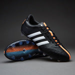 adidas 11Pro FG - Core Black/White/Flash Orange - Core Black-White