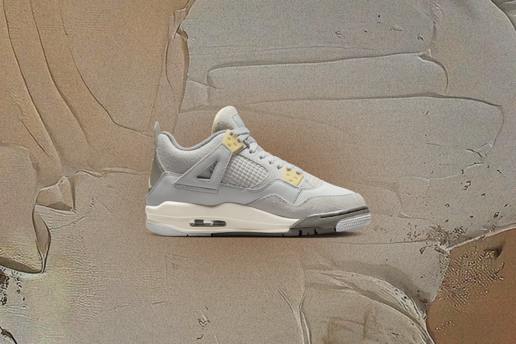 Air Jordan 4 Retro SE (GS) Craft - Photon Dust/Pale Vanilla/Off White
